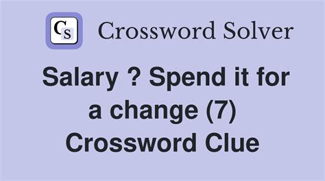 salary crossword clue|salary (7) Crossword Clue